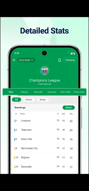 SportzFy TV; Live Football TV Screenshot 1