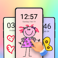 Lockscreen Drawing App