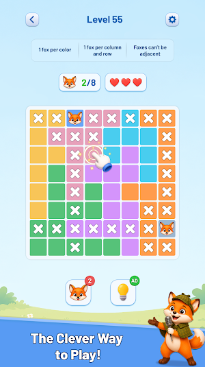 Foxdoku: Logic Puzzle Game Screenshot 3