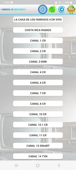 Medios de Costa Rica Screenshot 1