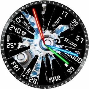 Animated 3D Gyro Broken Watch Screenshot 3