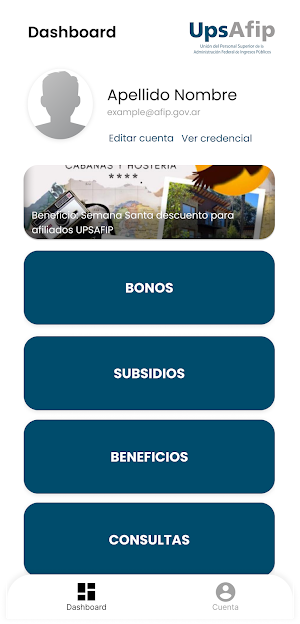 UPS AFIP Screenshot 0