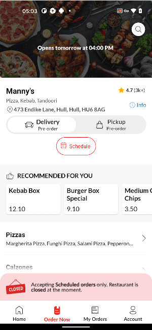 Manny's Screenshot 2