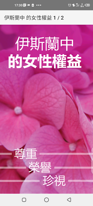 伊斯蘭中 的女性權益 Screenshot 1