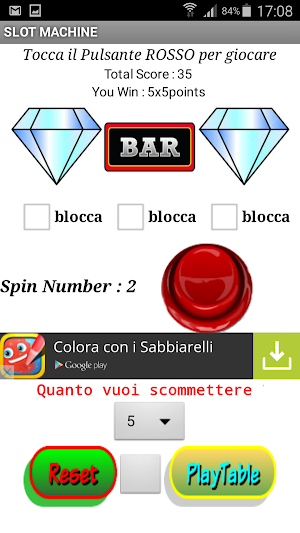 Slot Machine Screenshot 1