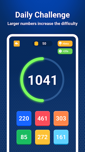 Math daily challenge Screenshot 1