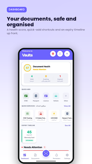Vaulta - Document Safe & OCR Screenshot 0