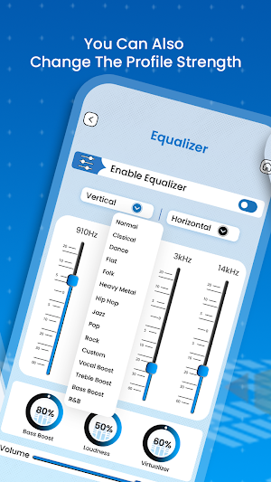 Bluetooth Device Equalizer Screenshot 2