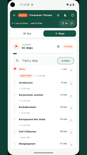 Where is my KSRTC (Kerala) Screenshot 2