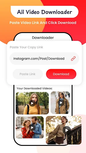 All Video Downloader HD Player Screenshot 1