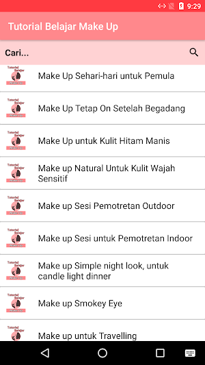 Tutorial Belajar Make Up Screenshot 1