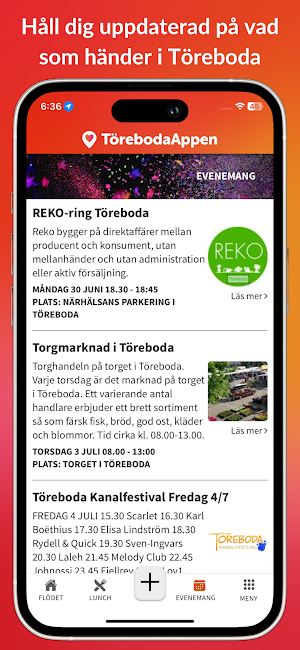 TörebodaAppen Screenshot 2