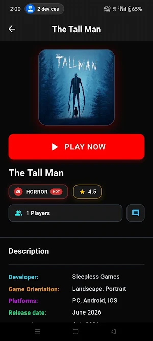 Horror Games Hub Screenshot 2
