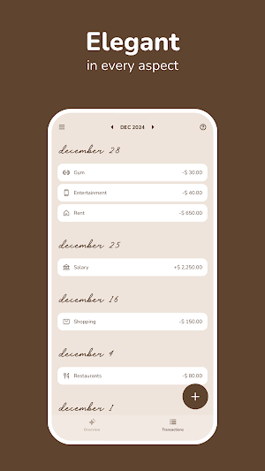 Budget Planner App - Florita Screenshot 2
