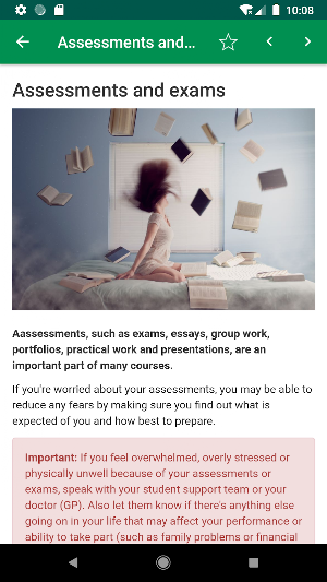 International Student App (UK) Screenshot 1