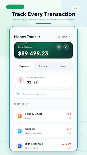 Money Tracker Screenshot 0