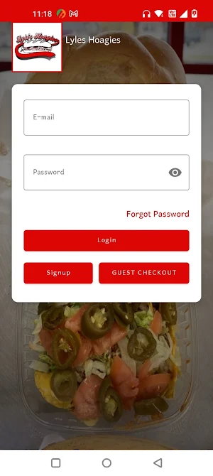 Lyles Hoagies Screenshot 0