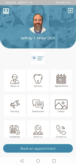 Jeffrey T. Miller DDS Screenshot 1