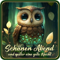 Schönen Abend Morgen Danke