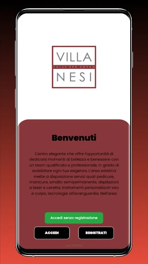 VILLANESI SPA Screenshot 0