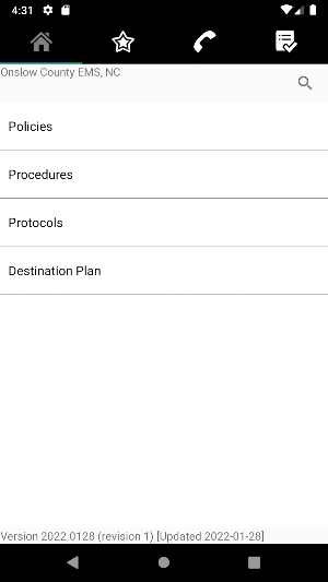 Onslow-Camp Lejeune EMS System Screenshot 0