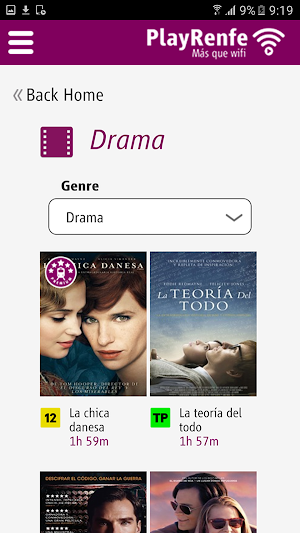 PlayRenfe Screenshot 1