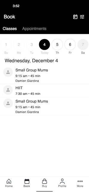 Vita Health Club Screenshot 1
