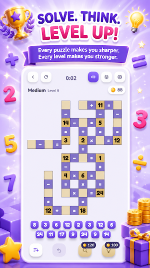 Math Master: Math Puzzle Game Screenshot 2