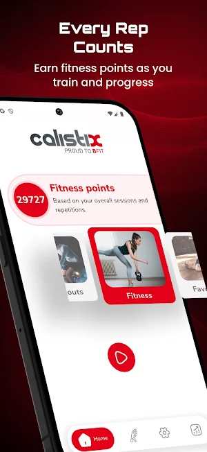 Calistix: Full Body Workouts Screenshot 1