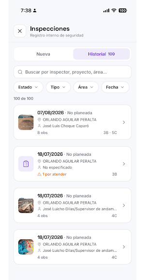 Cumbra Seguridad Screenshot 1