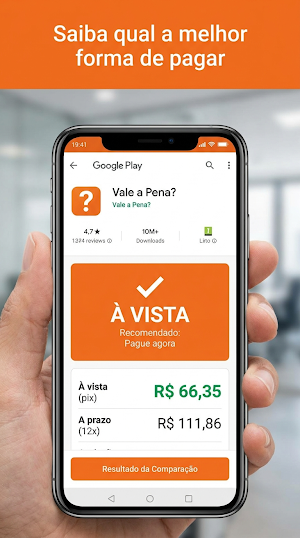 À Vista ou a Prazo: Simulador Screenshot 1