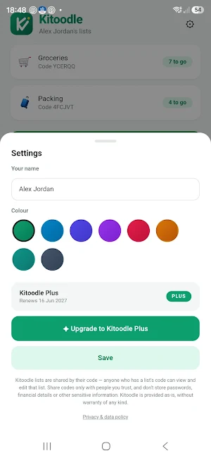 Kitoodle Screenshot 3