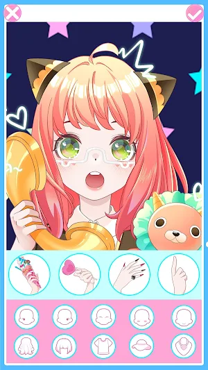 Anime Doll Avatar Maker Game Screenshot 1