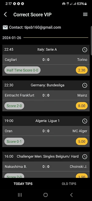 HT FT Betting tips Screenshot 3
