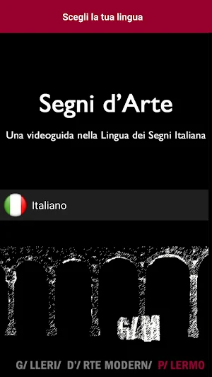 Segni d’Arte Videoguida in LIS Screenshot 0
