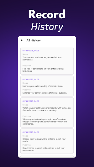 Paraphrase: Rewording Tool Screenshot 3