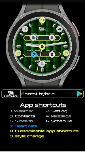 LMwatch Forest hybrid Screenshot 2