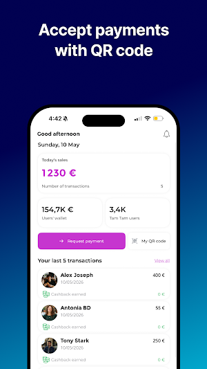 Tam Tam Business Screenshot 0