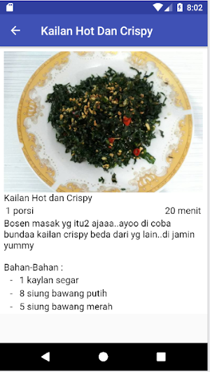 Resep Sayur Menu Harian Screenshot 1