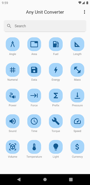 Any Unit Converter Screenshot 0