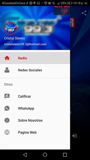 Cristal Stereo 99.3 Screenshot 2