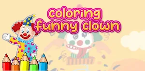 coloring funny clown Screenshot 0