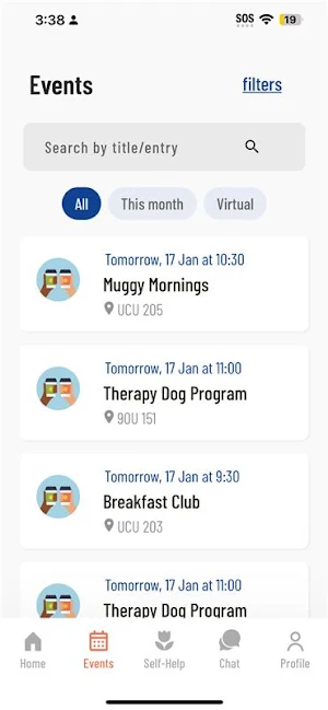 uoWellness Screenshot 2