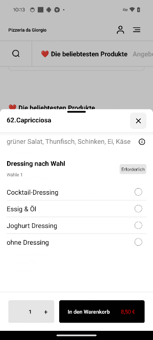 Pizzeria da Giorgio Screenshot 3