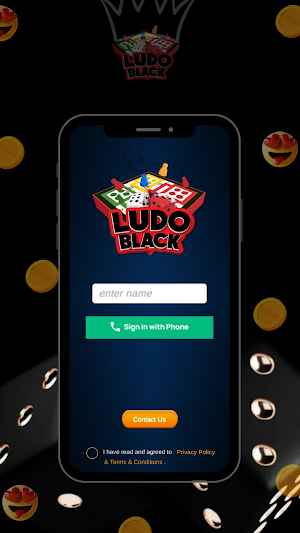 Ludo Black Screenshot 1