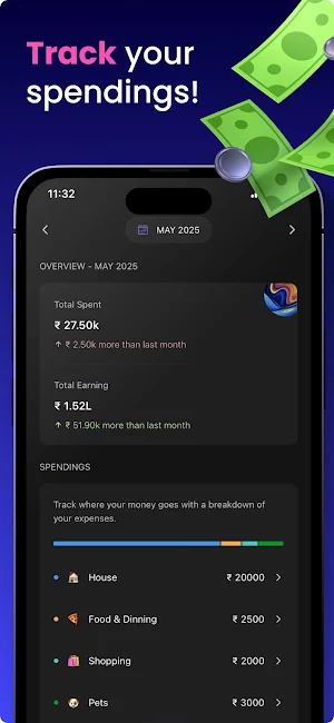 CoupleCents Tracker Screenshot 1
