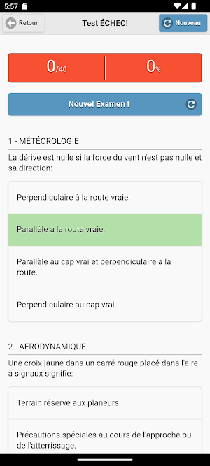 Quiz ULM Français Screenshot 3