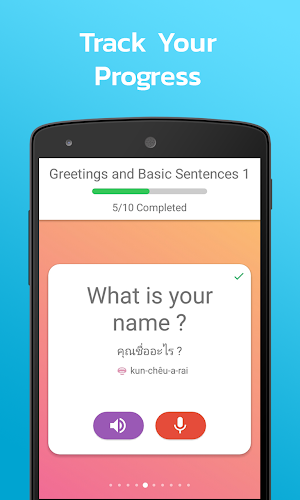 SpeakThai: Learn to Speak Thai Screenshot 2