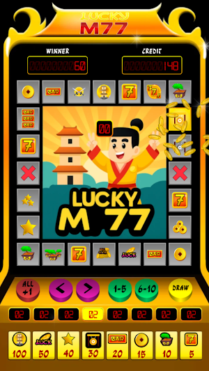 Lucky M77 Slot Screenshot 3