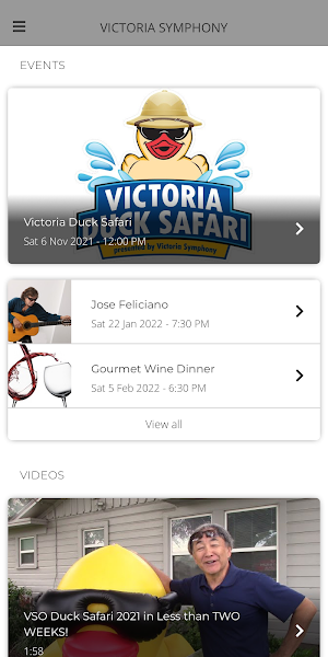 Victoria Symphony (TX) Screenshot 1